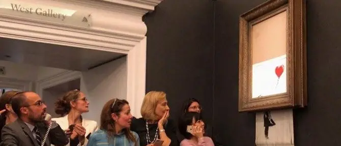 Il quadro da 1,2 mln di dollari distrutto davanti a chi l'ha comprato