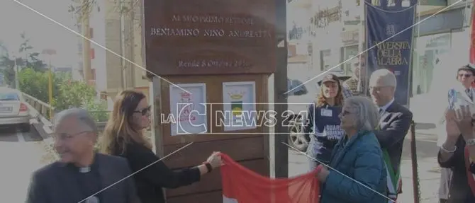 L'Unical festeggia i suoi 50 anni, il ponte sul Campagnano intitolato ad Andreatta