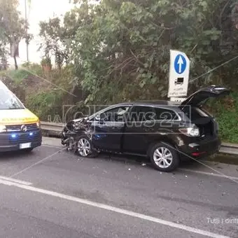 Doppio incidente a Rende, coinvolte diverse auto