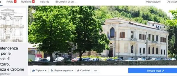 La Soprintendenza archeologica di Catanzaro sbarca sui social