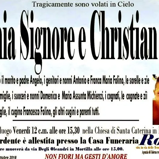 Falerna| Proclamato lutto cittadino, critiche sul mancato rinvio della festa patronale