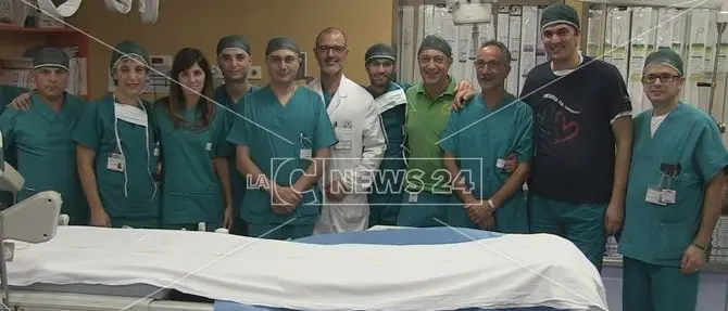 Intervento al cuore in diretta via satellite: l'ospedale di Cosenza fa scuola