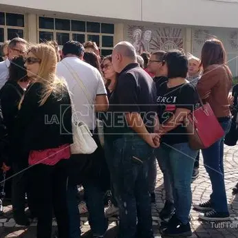 Tirocinanti della giustizia in protesta alla Cittadella regionale