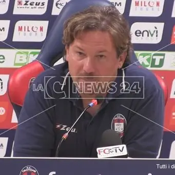 SERIE B | Crotone, Stroppa: «Bisogna portare a casa i tre punti»