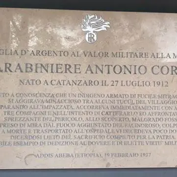 La Compagnia dei Carabinieri di Serra San Bruno intitolata all’eroe Antonio Corapi
