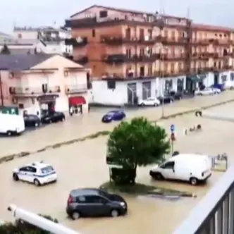 Pioggia a Corigliano-Rossano, danni e disagi: alto Jonio in ginocchio