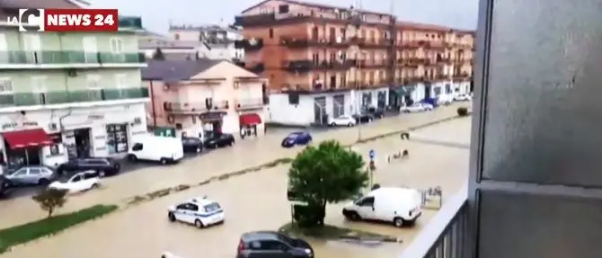 Pioggia a Corigliano-Rossano, danni e disagi: alto Jonio in ginocchio