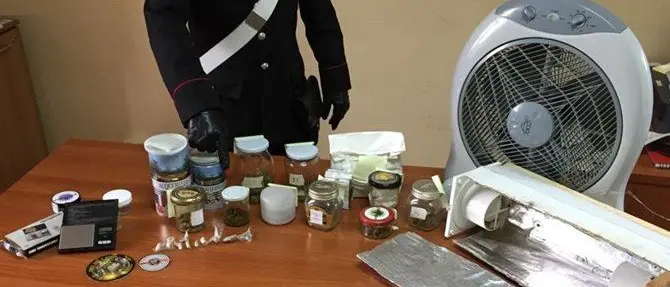 Detenzione e spaccio di marijuana: in manette 40enne di Soverato