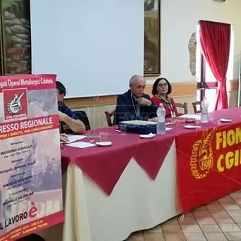 Fiom Cgil, Covello confermato segretario regionale: «Una regia nazionale per la Calabria»