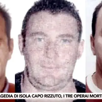 Tragedia a Isola Capo Rizzuto, il ricordo degli operai morti nel crollo