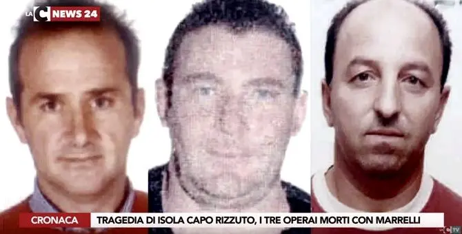 Tragedia a Isola Capo Rizzuto, il ricordo degli operai morti nel crollo