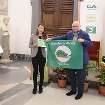 I bachi da seta di San Floro conquistano la Bandiera Verde Cia 2018