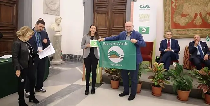 I bachi da seta di San Floro conquistano la Bandiera Verde Cia 2018