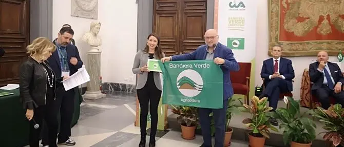 I bachi da seta di San Floro conquistano la Bandiera Verde Cia 2018