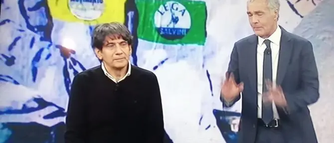 Tansi da Giletti: «Ora un plotone d'esecuzione mi sta guardando»