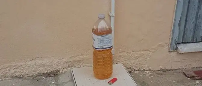 Bottiglia con benzina e accendino, intimidazione a imprenditore nel Vibonese