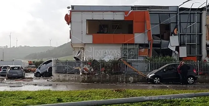 Crotone flagellata dal maltempo, chiesto lo stato di calamità