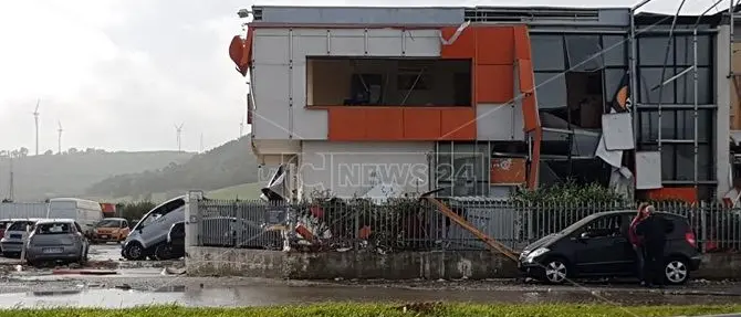 Crotone flagellata dal maltempo, chiesto lo stato di calamità