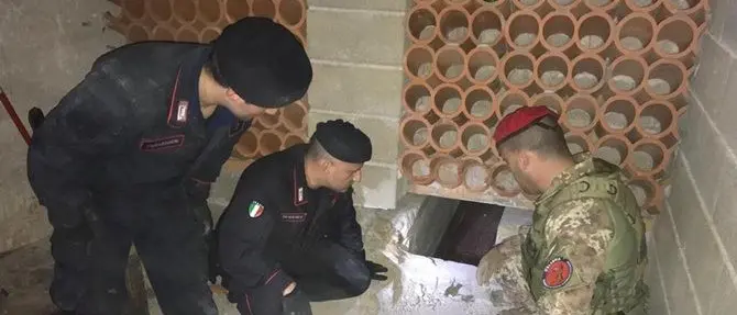 Scoperti bunker ed oltre venti chili di droga nella Locride