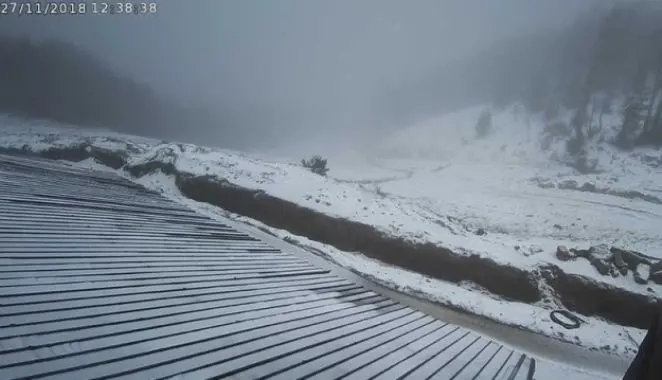 In Calabria è iniziato l’inverno, prima neve in Sila