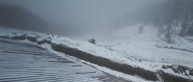In Calabria è iniziato l’inverno, prima neve in Sila