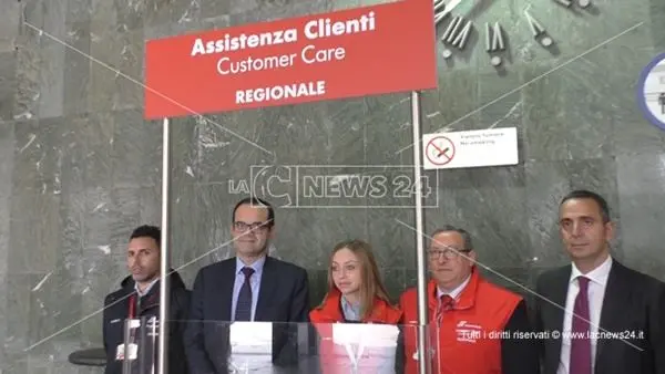 Anche in Calabria il primo customer care dedicato ai treni regionali