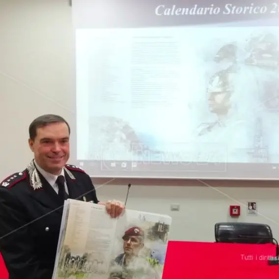 L'Arma dei Carabinieri presenta il calendario 2019