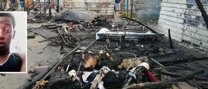 Incendio divampa nella tendopoli di San Ferdinando e uccide un giovane migrante