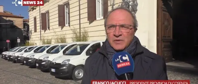 Un parco macchine nuovo per la Provincia di Cosenza