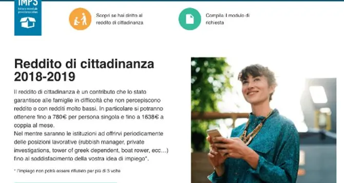Reddito di cittadinanza per 500mila persone: peccato che è una bufala