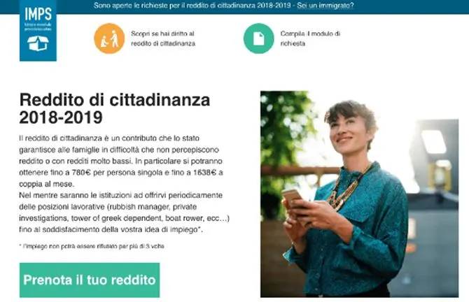 Reddito di cittadinanza per 500mila persone: peccato che è una bufala