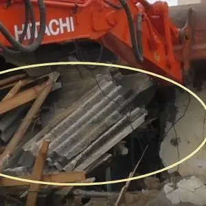 Reggio, amianto al Posidonia: il Comune sospende la demolizione