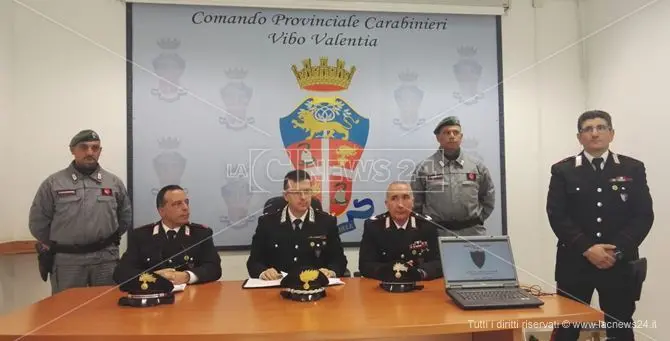 Ambiente, i carabinieri forestali di Vibo fanno il punto sul 2018