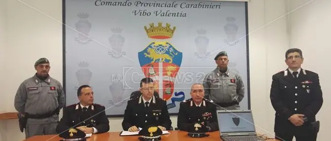 Ambiente, i carabinieri forestali di Vibo fanno il punto sul 2018