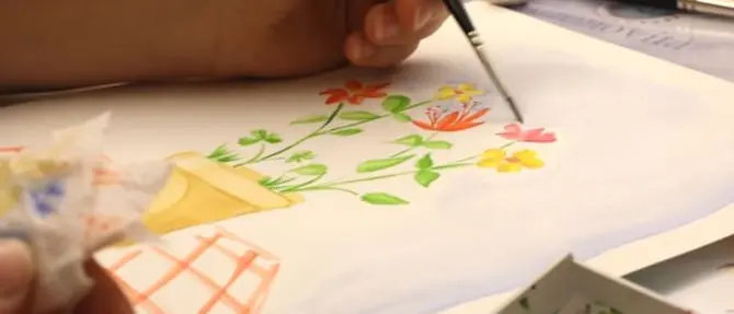 Acqua e colori tra i libri