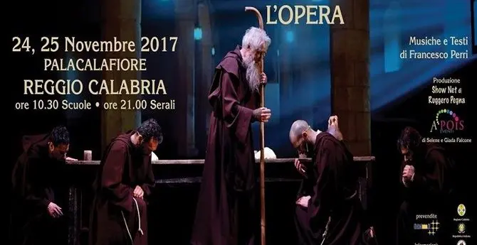 Reggio Calabria, arriva il musical su San Francesco di Paola