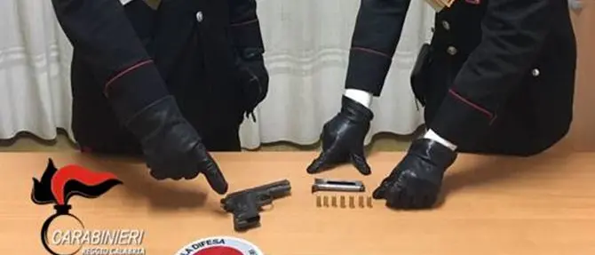 Deteneva illegalmente pistola e cartucce: arrestato Gioacchino Piromalli a Rizziconi