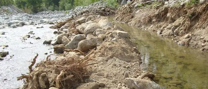 Fiume Beltrame a Petrizzi, individuata un'ingente derivazione di acqua