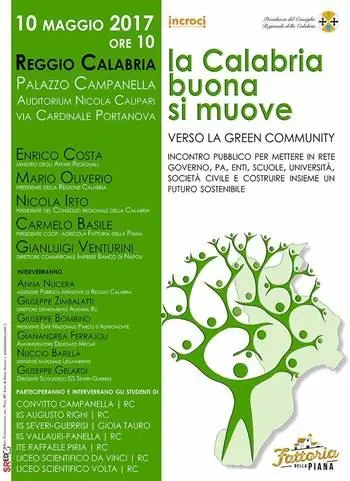 “La Calabria buona si muove”: il ministro Costa a Reggio per costruire una green community