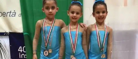 Nazionali di Ginnastica ritmica, successo per la scuola Trilly Dance di Nocera