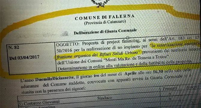 Inceneritore Falerna. I Sindaci, compreso quello di Nocera, dichiarano che non esiste. Verità o imbroglio dialettico?