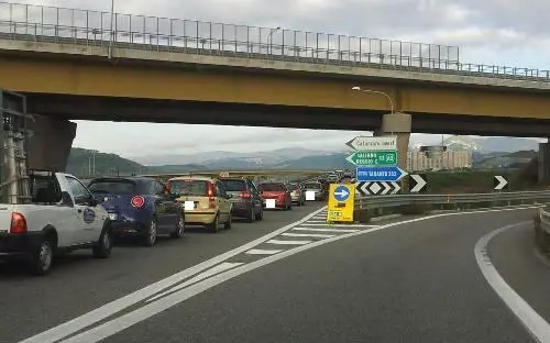 Catanzaro, chiusa la rampa della statale 106 a Germaneto in direzione Taranto