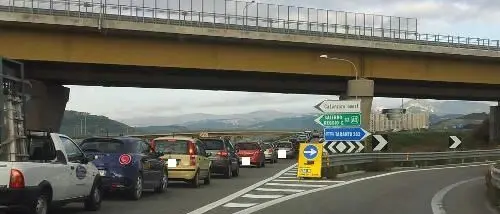 Catanzaro, chiusa la rampa della statale 106 a Germaneto in direzione Taranto
