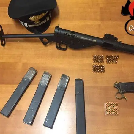 Nascondeva una mitragliatrice da guerra: arrestato 34enne a Taurianova