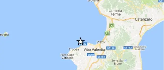 Trema ancora la terra, terremoto lungo la costa calabra