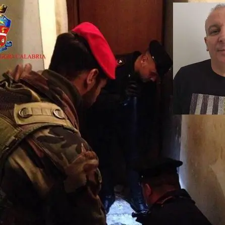 ‘Ndrangheta, Giuseppe Giorgi era nascosto in un bunker sopra il camino (FOTO-VIDEO)