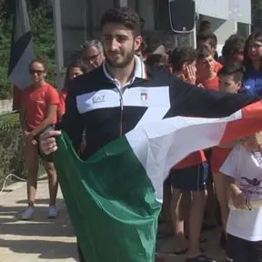 L'olimpionico Giovanni Tocci apre il XV Meeting di nuoto Città di Cosenza