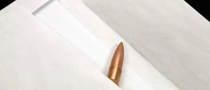 Intimidazioni, busta con proiettile alla giornalista Alessia Truzzolillo