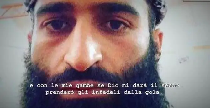 Terrorismo, le frasi shock dell’aspirante jihadista: «L’Isis è buono, l’Isis per me è Dio» (VIDEO)