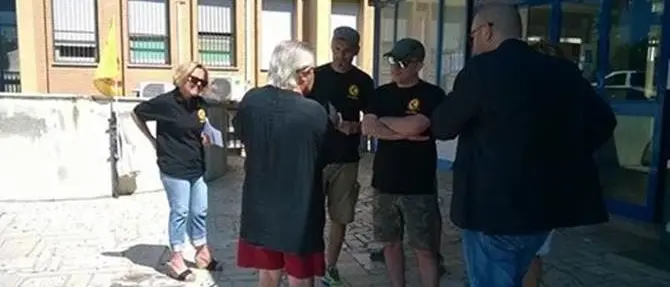 Locri, concluso il presidio di Azione Identitaria contro pericolo chiusura centro dialisi